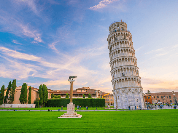 Image of the tower of Pisa
