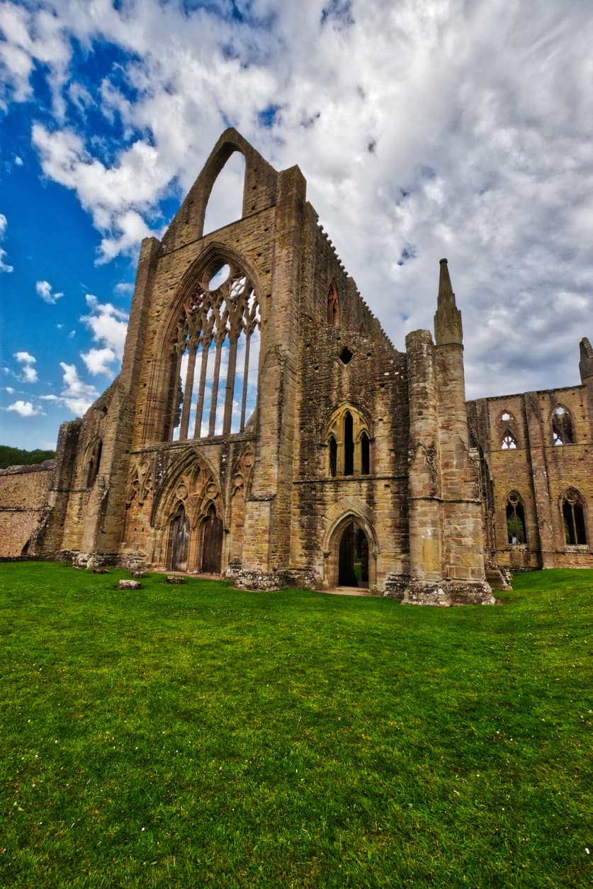 Image of Chepstow Castle.